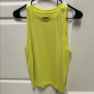 Lululemon Athletica Neon Yellow Muscle Tee